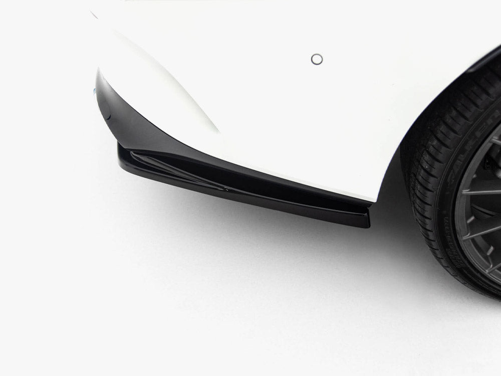 Maxton Design Rear Splitter (Vertical Bars) Mercedes-AMG CLA 35 / 45 Coupe / Shooting Brake C118 Facelift / X118 Facelift - ME-CLA-118-45AMG-RD1G+RD2G - Image 5