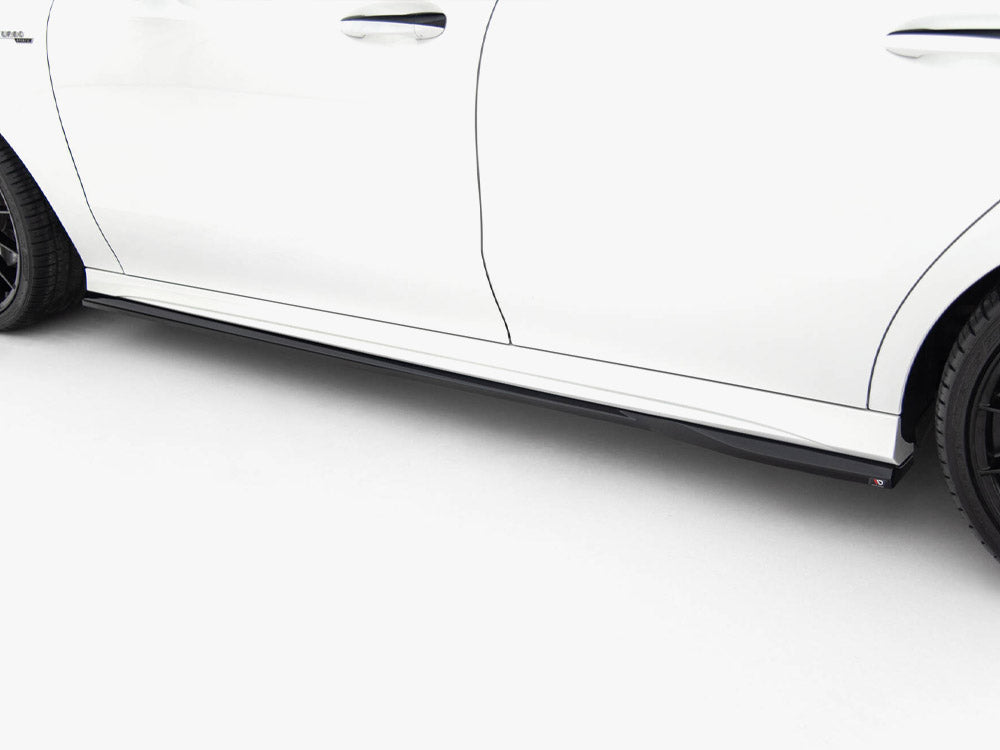 Maxton Design Side Skirts Diffusers Mercedes-AMG CLA 35 / 45 Coupe / Shooting Brake C118 Facelift / X118 Facelift - ME-CLA-118F-35-SD1G - Image 4