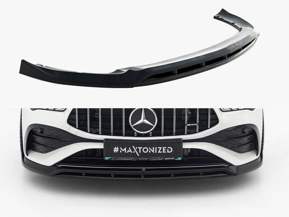 Front Splitter Mercedes-AMG CLA 35 Coupe / Shooting Brake C118 Facelift / X118 Facelift