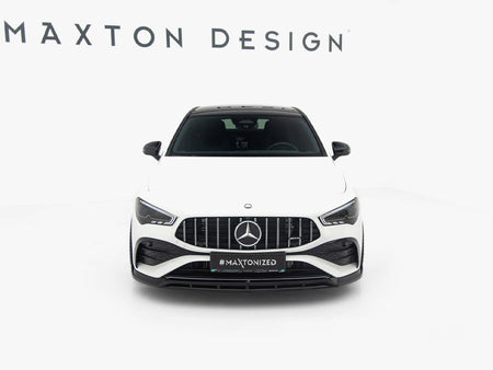 Front Splitter Mercedes-AMG CLA 35 Coupe / Shooting Brake C118 Facelift / X118 Facelift