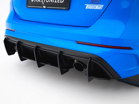 Maxton Design Street PRO Rear Diffuser V.2 Ford Focus RS Mk3 - FOFO3RSCNC-RS2B - Image 3
