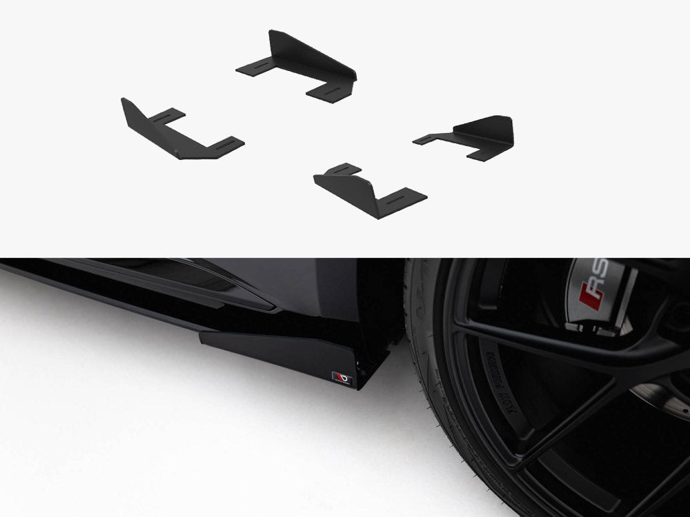 Maxton Design Side Flaps Audi RS5 Sportback F5 - AURS52SBCNC-SF1G - Image 1