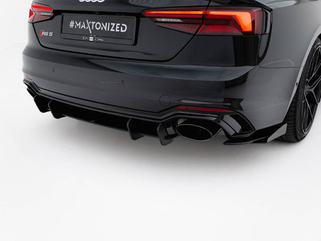 Maxton Design Street PRO Rear Diffuser Audi RS5 Coupe / Sportback F5 - AURS52SBCNC-RS1B - Image 3