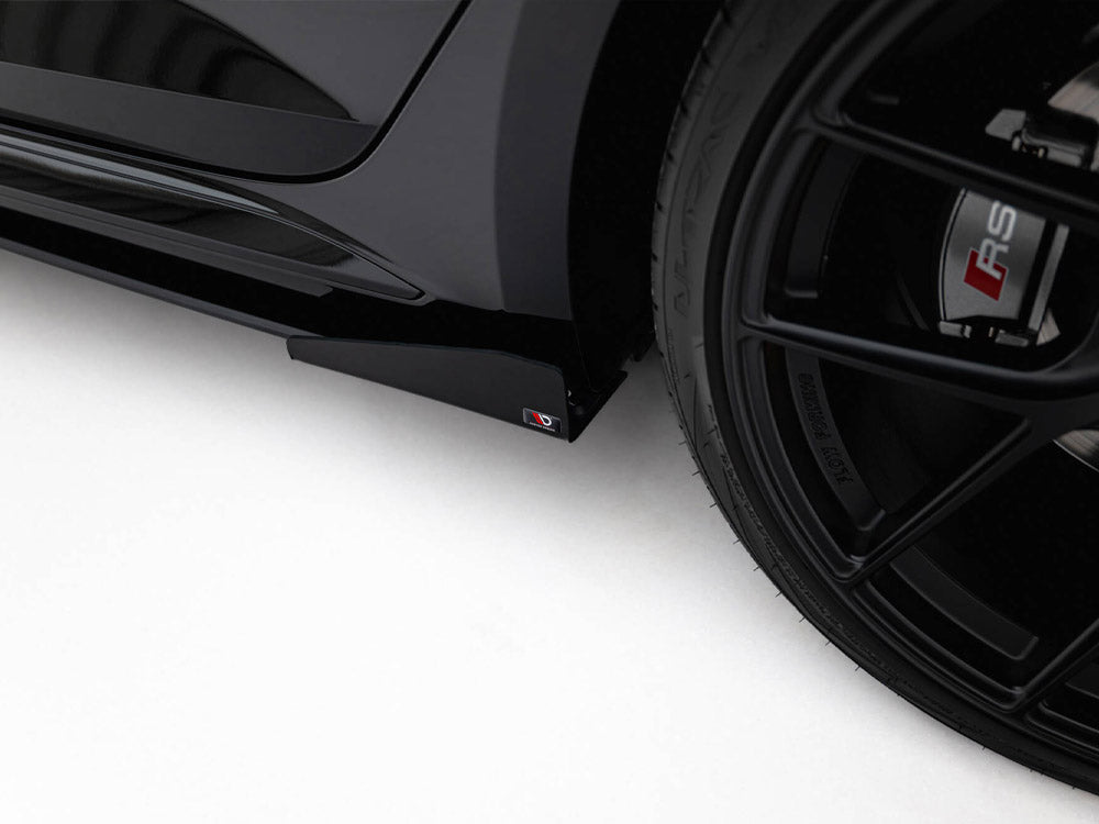 Maxton Design Street PRO Side Skirts Diffusers + Flaps Audi RS5 Sportback F5 - AURS52SBCNC-SD1B+SF1G - Image 5