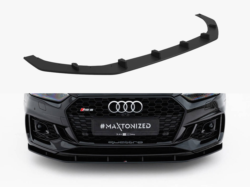 Maxton Design Street PRO Front Splitter Audi RS5 Coupe / Sportback F5 - AURS52SBCNC-FD1B - Image 1