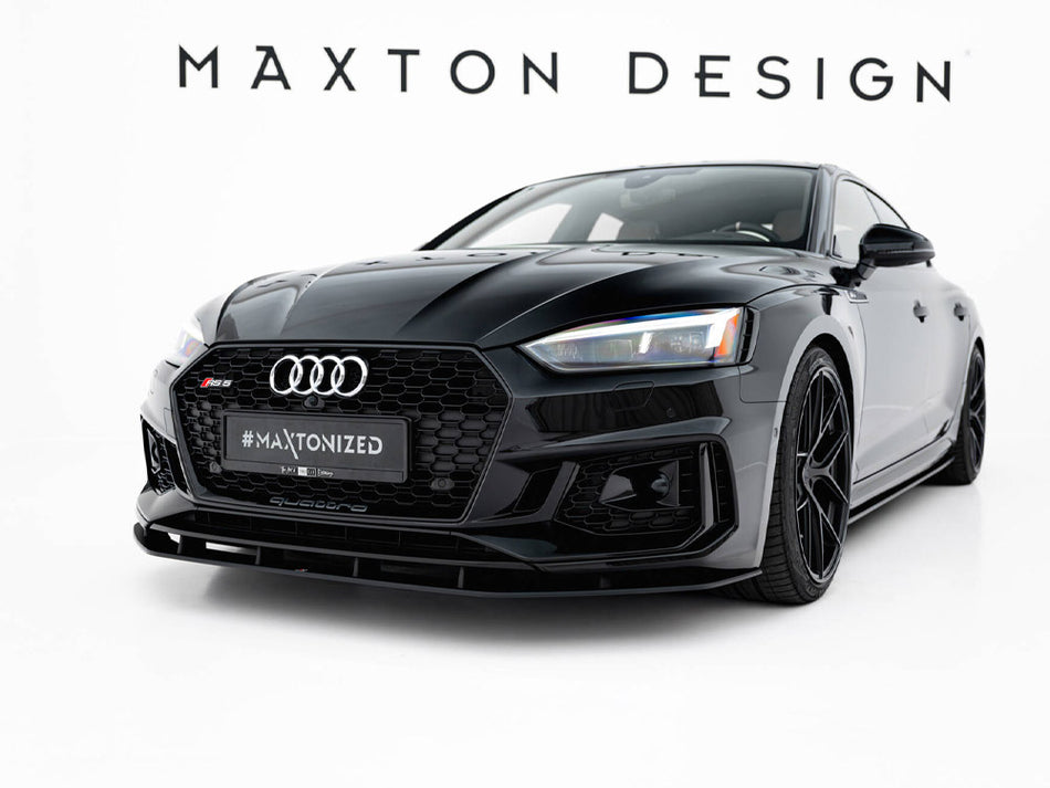 Maxton Design Street PRO Front Splitter Audi RS5 Coupe / Sportback F5 - AURS52SBCNC-FD1B - Image 2