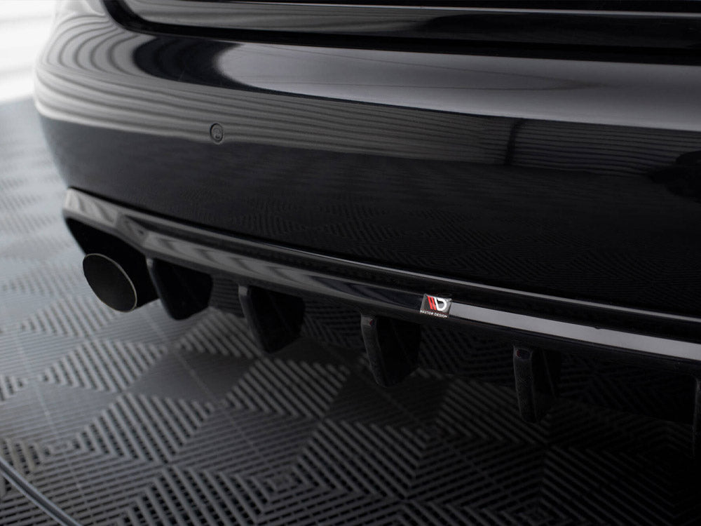 Maxton Design Rear Valance Audi A4 B8 Facelift (Version with single exhausts on both sides) - AU-A4-B8F-RS1GO_O - Image 3