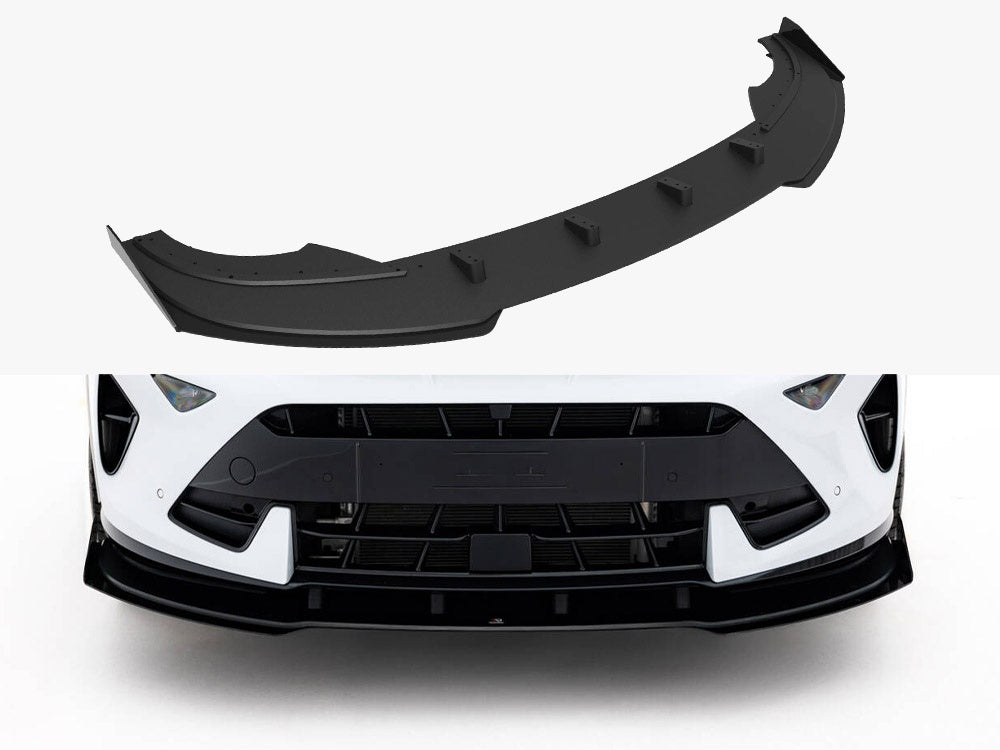 Maxton Design Street PRO Front Splitter V.1 + Flaps Cupra Formentor Mk1 Facelift - CUFO1FCNC-FD1B+FSF1G - Image 1