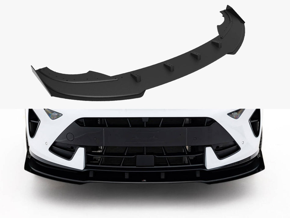 Maxton Design Street PRO Front Splitter V.1 + Flaps Cupra Formentor Mk1 Facelift - CUFO1FCNC-FD1B+FSF1G - Image 1