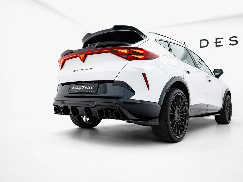 Maxton Design Rear Valance V.3 + Exhaust Ends Imitation Cupra Formentor Mk1 Facelift - CU-FO-1-RS3+RS3R+ - Image 2