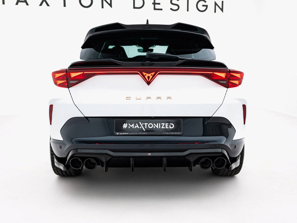 Maxton Design Rear Valance V.3 + Exhaust Ends Imitation Cupra Formentor Mk1 Facelift - CU-FO-1-RS3+RS3R+ - Image 3