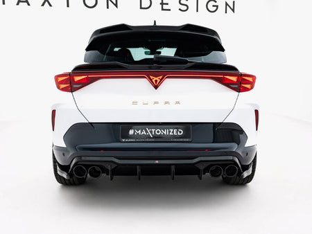 Maxton Design Rear Valance V.3 + Exhaust Ends Imitation Cupra Formentor Mk1 Facelift - CU-FO-1-RS3+RS3R+ - Image 3