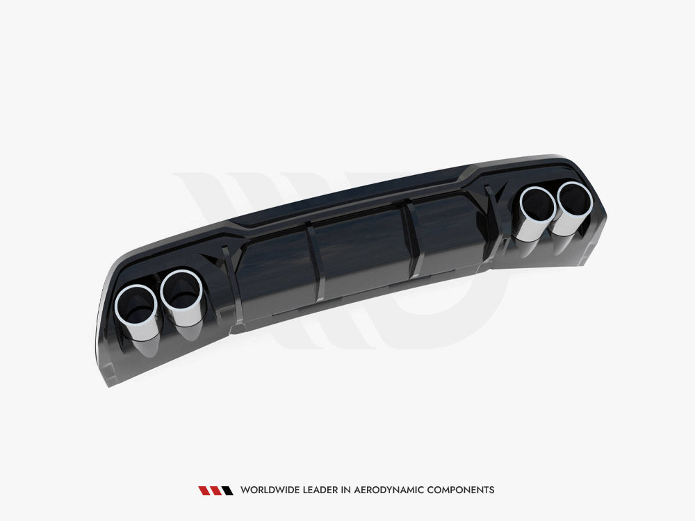 Maxton Design Rear Valance V.3 + Exhaust Ends Imitation Cupra Formentor Mk1 Facelift - CU-FO-1-RS3+RS3R+ - Image 7