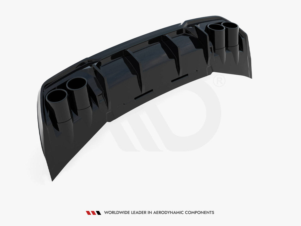 Rear Valance V.3 + Exhaust Ends Imitation Cupra Formentor Mk1 Facelift