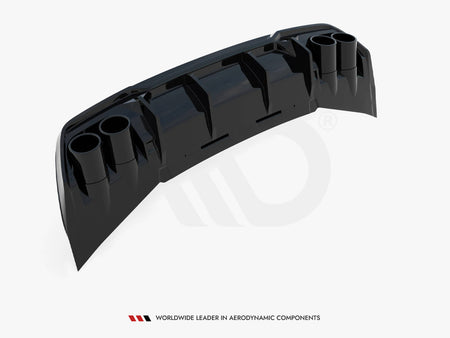 Rear Valance V.3 + Exhaust Ends Imitation Cupra Formentor Mk1 Facelift