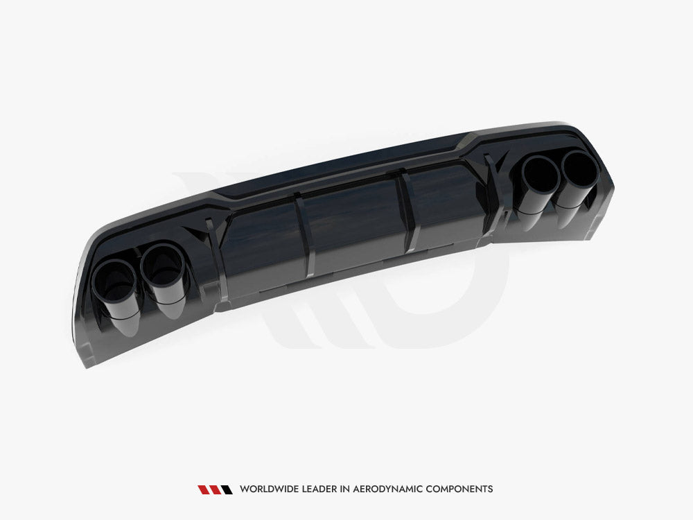 Maxton Design Rear Valance V.3 + Exhaust Ends Imitation Cupra Formentor Mk1 Facelift - CU-FO-1-RS3+RS3R+ - Image 9