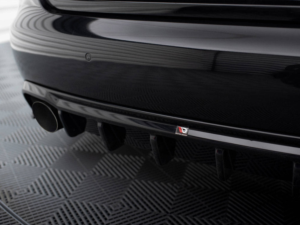 Maxton Design Rear Valance Audi A4 B8 (Version with single exhausts on both sides) - AU-A4-B8-RS1GO_O - Image 3