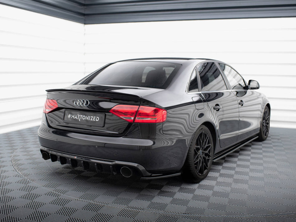 Rear Valance Audi A4 B8 (Version with single exhausts on both sides)