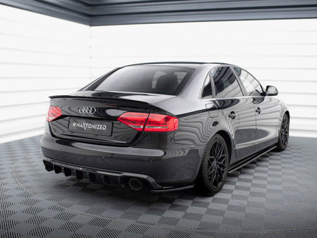 Maxton Design Rear Valance Audi A4 B8 (Version with single exhausts on both sides) - AU-A4-B8-RS1GO_O - Image 2