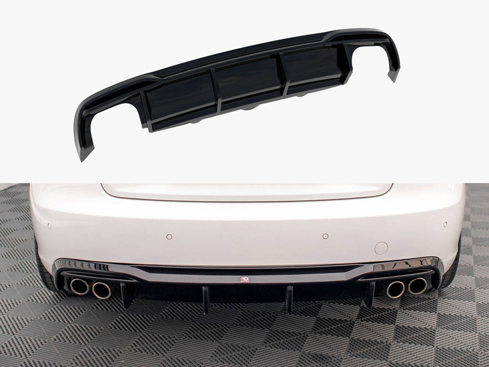 Rear Valance Audi A5 Coupe 8T Facelift (Version with dual exhausts on both sides)