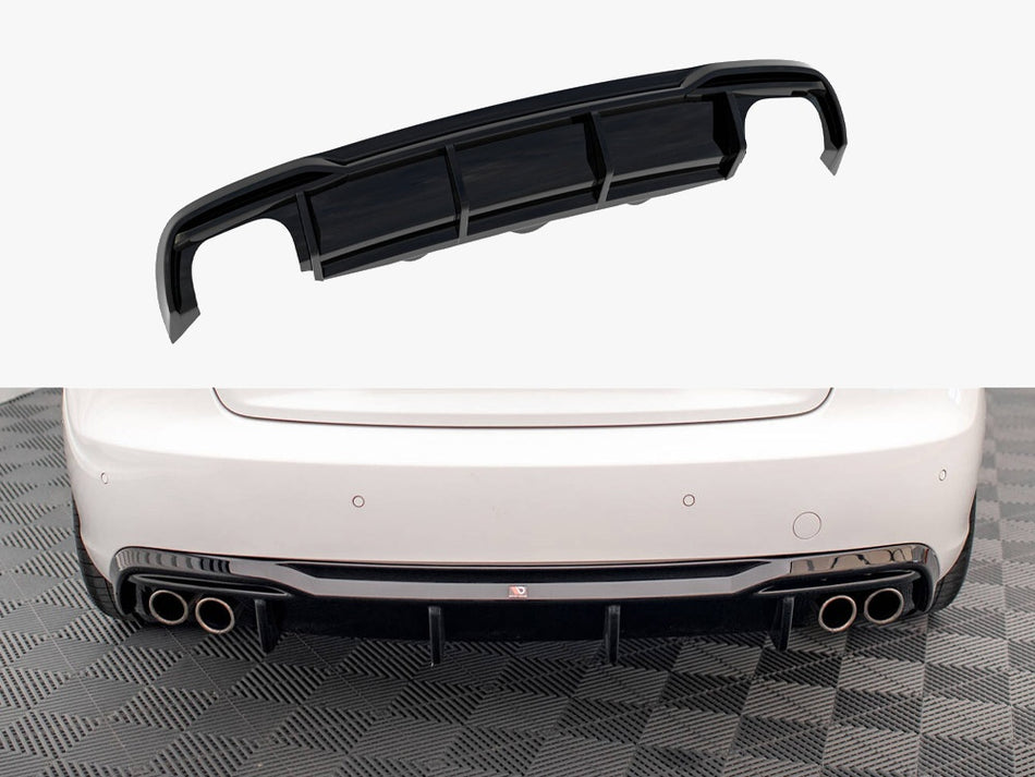 Rear Valance Audi A5 Coupe 8T Facelift (Version with dual exhausts on both sides)