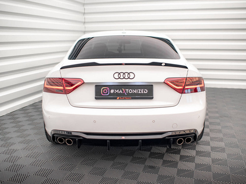 Rear Valance Audi A5 Coupe 8T Facelift (Version with dual exhausts on both sides)