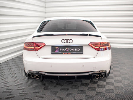 Rear Valance Audi A5 Coupe 8T Facelift (Version with dual exhausts on both sides)