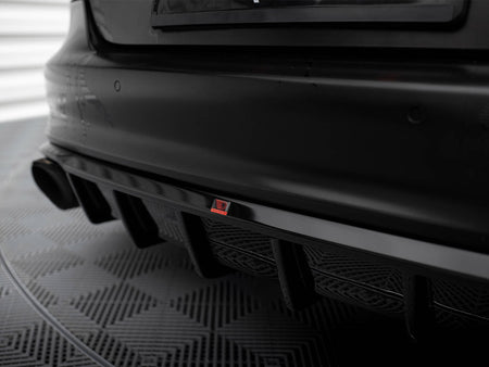 Maxton Design Rear Valance Audi A7 S-Line C7 - AU-A7-C7-SLINE-RS1GO_O - Image 3