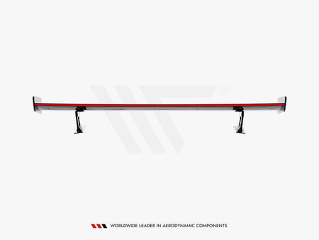 Carbon Spoiler With External Brackets Uprights + LED Audi A3 / A3 S-Line / S3 / RS3 Sedan 8V / 8V Facelift