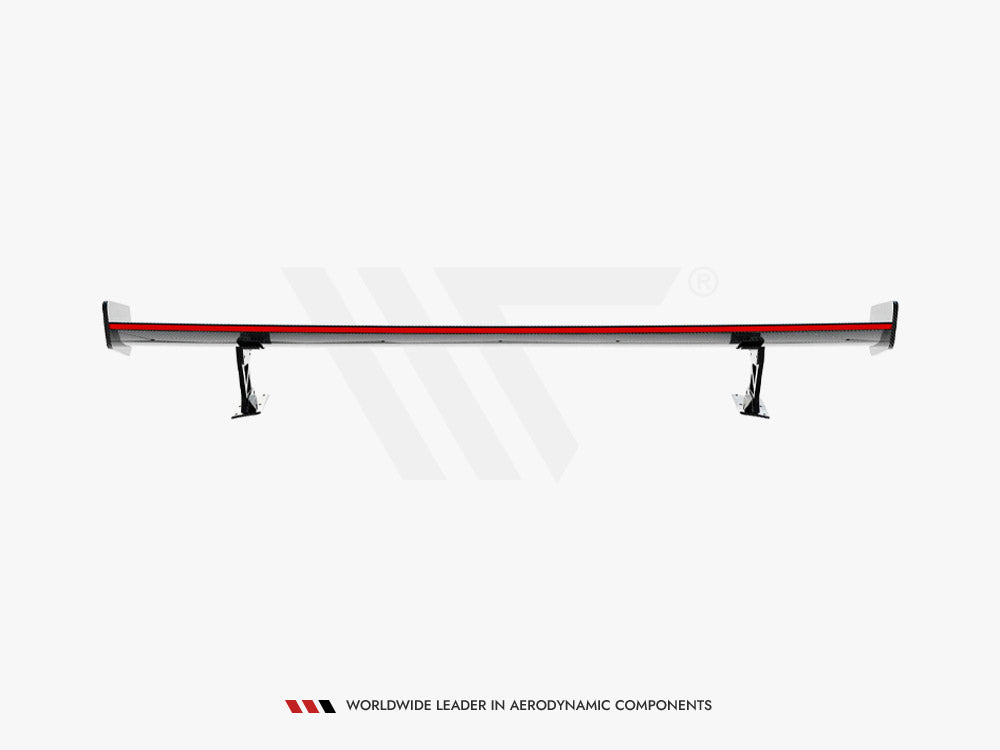 Maxton Design Carbon Spoiler With External Brackets Uprights + LED Audi A3 / A3 S-Line / S3 / RS3 Sedan 8V / 8V Facelift - CF-AU-S3-8V-S-WING5-EXT-245-P+LED - Image 14