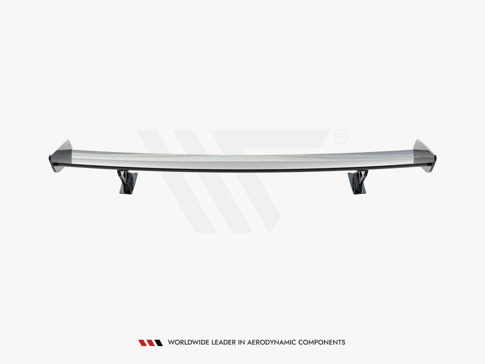 Maxton Design Carbon Spoiler With External Brackets Uprights Audi A3 / A3 S-Line / S3 / RS3 Sedan 8V / 8V Facelift - CF-AU-S3-8V-S-WING5-EXT-245-P - Image 7