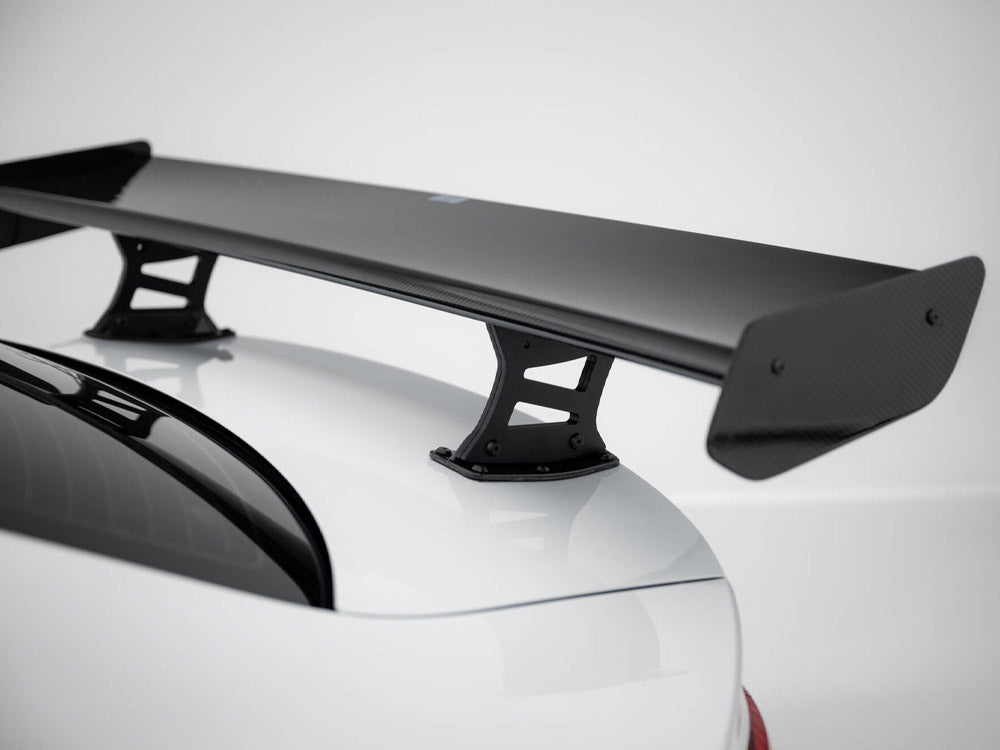 Maxton Design Carbon Spoiler With Internal Brackets Uprights + LED Audi A3 / A3 S-Line / S3 / RS3 Sedan 8V / 8V Facelift - CF-AU-S3-8V-S-WING5-INT-245-P+LED - Image 7