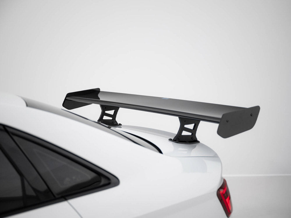 Maxton Design Carbon Spoiler With Internal Brackets Uprights + LED Audi A3 / A3 S-Line / S3 / RS3 Sedan 8V / 8V Facelift - CF-AU-S3-8V-S-WING5-INT-245-P+LED - Image 8