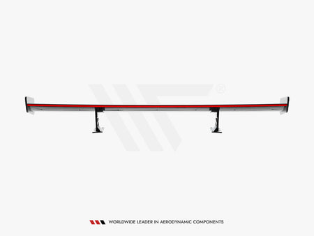 Carbon Spoiler With Internal Brackets Uprights + LED Audi A3 / A3 S-Line / S3 / RS3 Sedan 8V / 8V Facelift