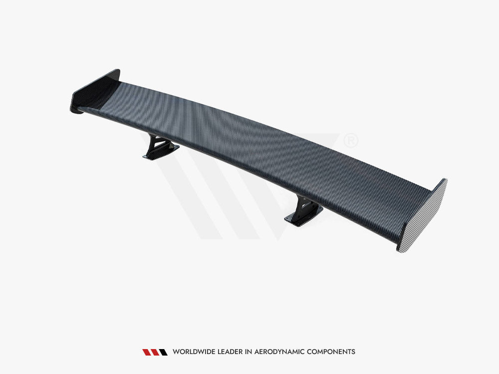 Carbon Spoiler With Internal Brackets Uprights + LED Audi A3 / A3 S-Line / S3 / RS3 Sedan 8V / 8V Facelift