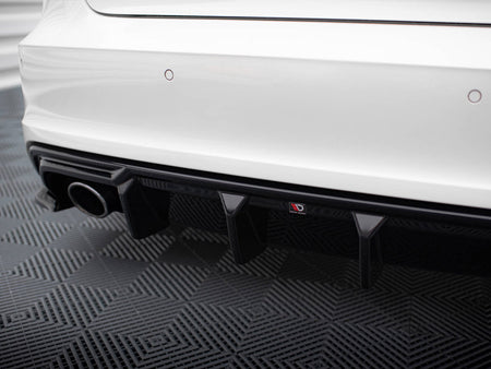 Rear Valance Audi A3 S-Line Sportback 8V (Version with single exhaust tips on one side)