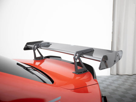 Maxton Design Carbon Spoiler With Upper Swan Mounting BMW M2 G87 - CF-BM-M2-G87-WING5-UPP-245-P - Image 4