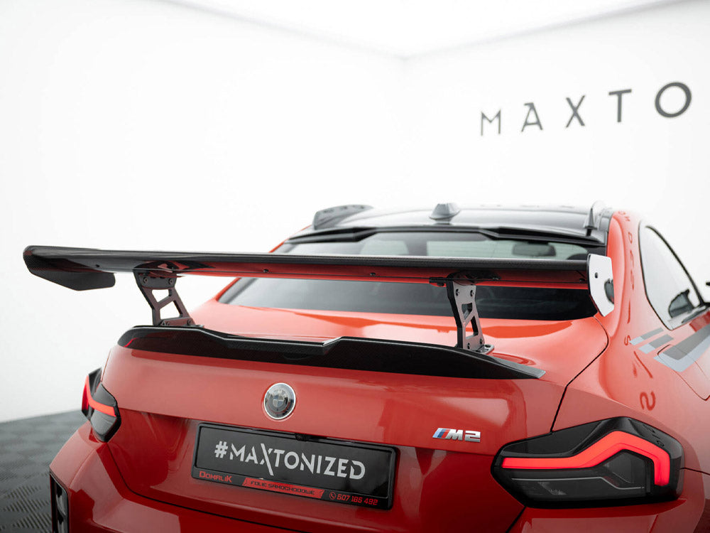 Maxton Design Carbon Spoiler With Internal Brackets Uprights BMW M2 G87 - CF-BM-M2-G87-WING5-INT-245-P - Image 5