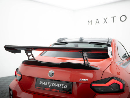 Maxton Design Carbon Spoiler With Internal Brackets Uprights BMW M2 G87 - CF-BM-M2-G87-WING5-INT-245-P - Image 5