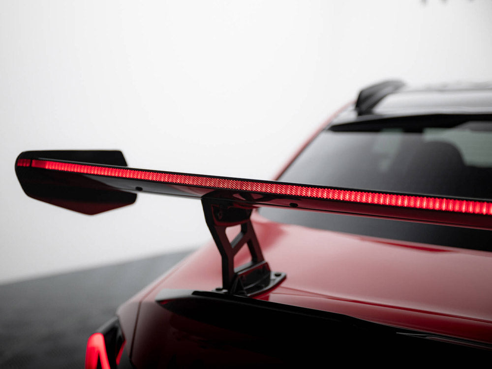 Maxton Design Carbon Spoiler With Internal Brackets Uprights + LED BMW M2 G87 - CF-BM-M2-G87-WING5-INT-245-P+LED - Image 6