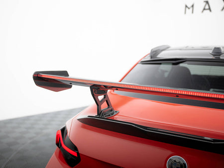 Maxton Design Carbon Spoiler With Internal Brackets Uprights + LED BMW M2 G87 - CF-BM-M2-G87-WING5-INT-245-P+LED - Image 12