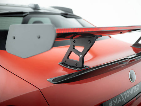 Maxton Design Carbon Spoiler With Internal Brackets Uprights + LED BMW M2 G87 - CF-BM-M2-G87-WING5-INT-245-P+LED - Image 13