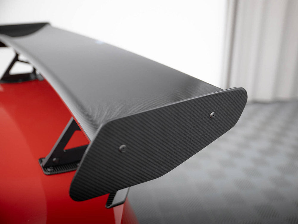 Maxton Design Carbon Spoiler With Internal Brackets Uprights + LED BMW M2 G87 - CF-BM-M2-G87-WING5-INT-245-P+LED - Image 15