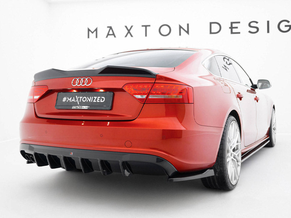Rear Valance Audi A5 S-Line Sportback 8T (Version with dual exhaust tips on one side)