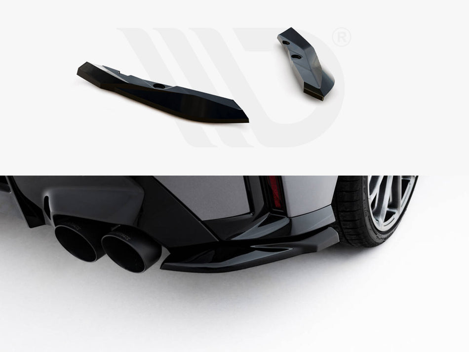 MAXTON DESIGN Rear Side Splitters V.4 BMW M135i F70