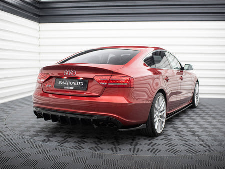 Maxton Design Rear Side Splitters Audi S5 / A5 S-Line Sportback 8T - AU-S5-1-SB-RSD1G - Image 2