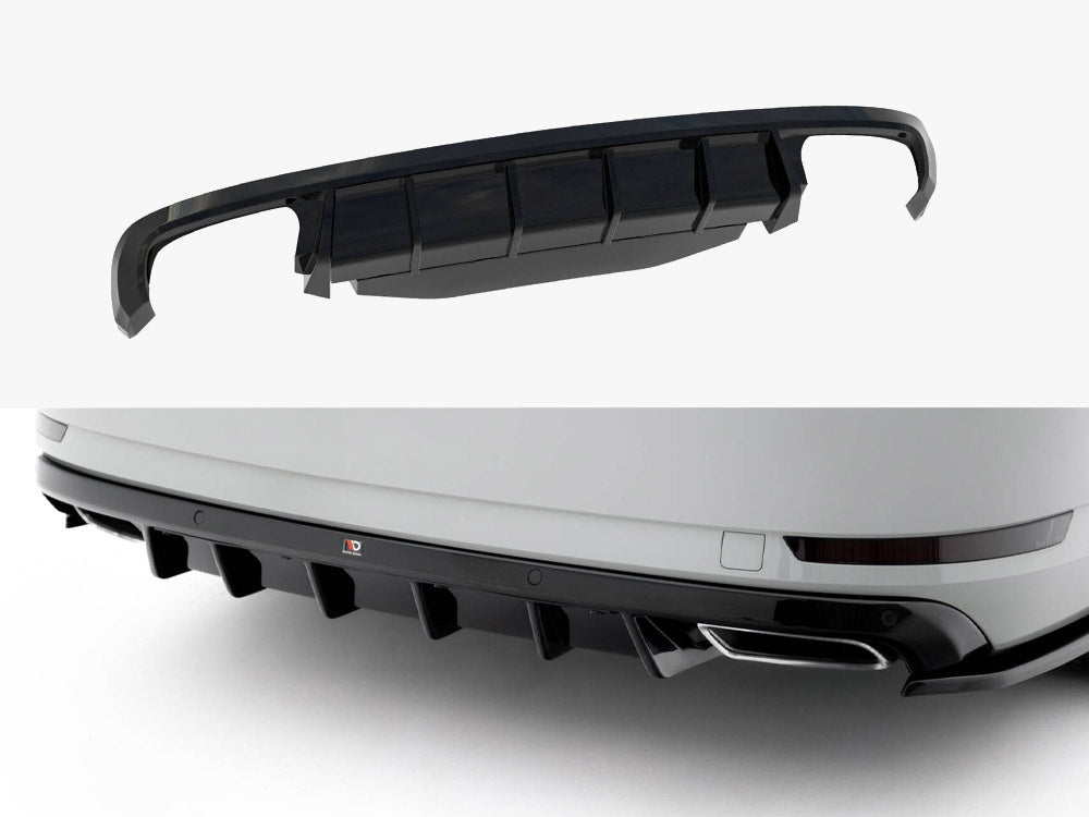 Maxton Design Rear Valance V.2 Skoda Superb Liftback / Combi Mk3 - SK-SU-3-RS2G+RS2RG - Image 1