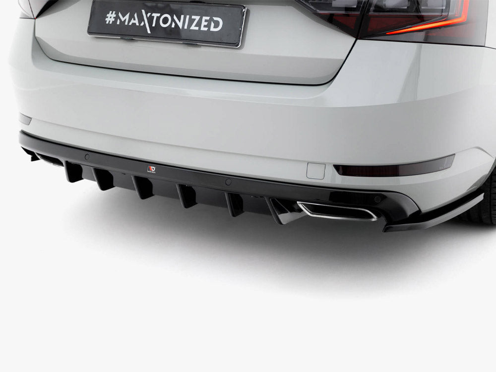 Maxton Design Rear Valance V.2 Skoda Superb Liftback / Combi Mk3 - SK-SU-3-RS2G+RS2RG - Image 3