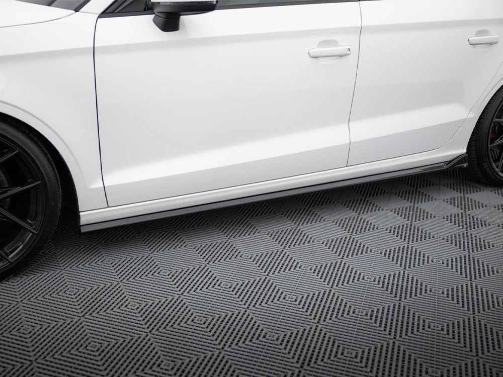 Side Skirts Diffusers Audi A3 Sedan 8V Facelift