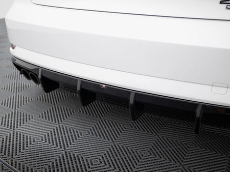 Maxton Design Rear Valance Audi A3 Sedan 8V Facelift (Version with dual exhaust tips on one side) - AU-A3-8VF-S-RS1GOO_ - Image 4